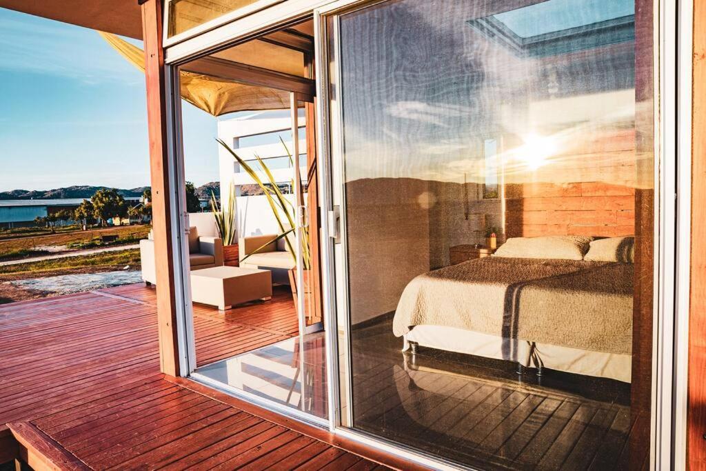 Cabana El Alamo Con Jacuzzi Βίλα Valle de Guadalupe Εξωτερικό φωτογραφία