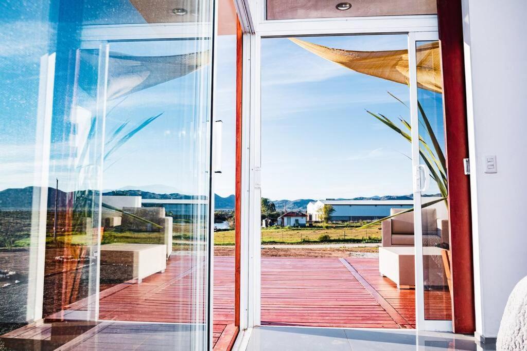 Cabana El Alamo Con Jacuzzi Βίλα Valle de Guadalupe Εξωτερικό φωτογραφία