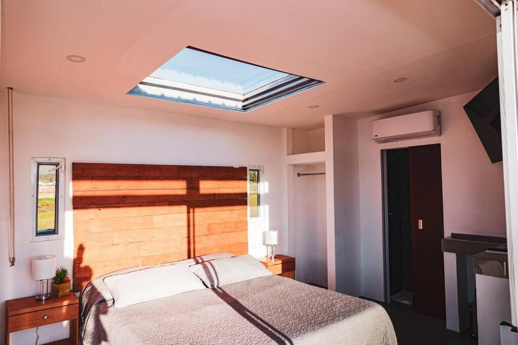 Cabana El Alamo Con Jacuzzi Βίλα Valle de Guadalupe Εξωτερικό φωτογραφία