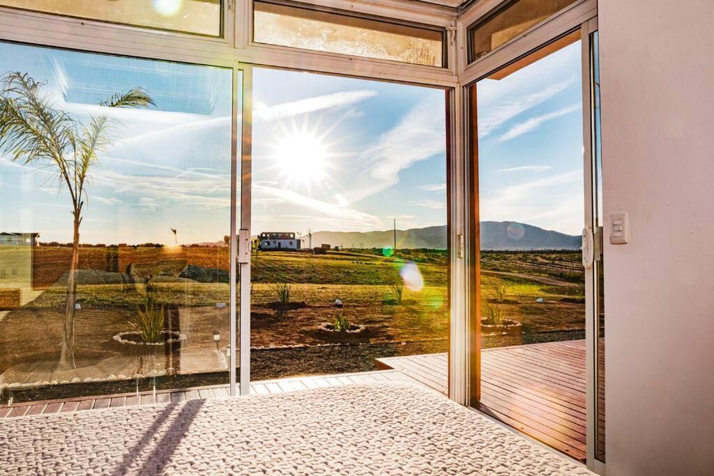 Cabana El Alamo Con Jacuzzi Βίλα Valle de Guadalupe Εξωτερικό φωτογραφία