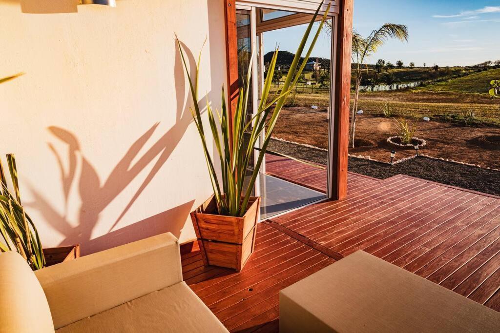 Cabana El Alamo Con Jacuzzi Βίλα Valle de Guadalupe Εξωτερικό φωτογραφία