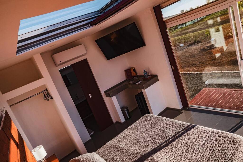 Cabana El Alamo Con Jacuzzi Βίλα Valle de Guadalupe Εξωτερικό φωτογραφία
