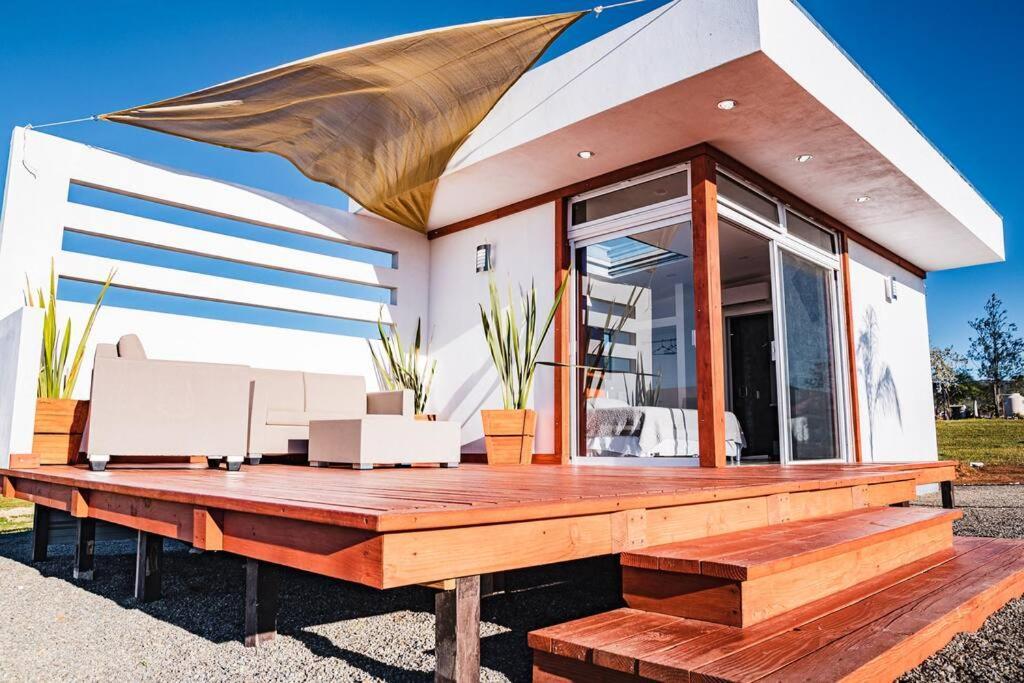 Cabana El Alamo Con Jacuzzi Βίλα Valle de Guadalupe Εξωτερικό φωτογραφία