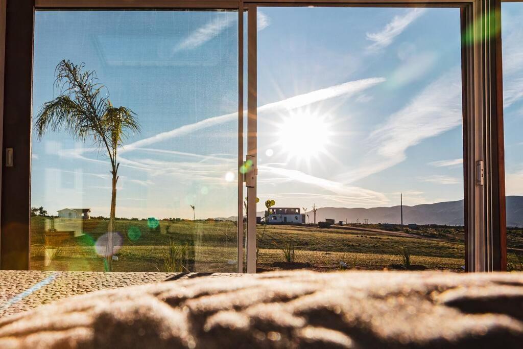 Cabana El Alamo Con Jacuzzi Βίλα Valle de Guadalupe Εξωτερικό φωτογραφία