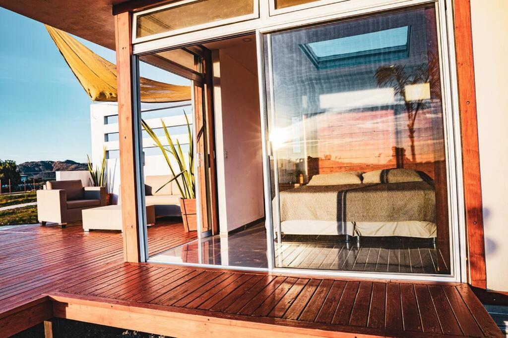 Cabana El Alamo Con Jacuzzi Βίλα Valle de Guadalupe Εξωτερικό φωτογραφία