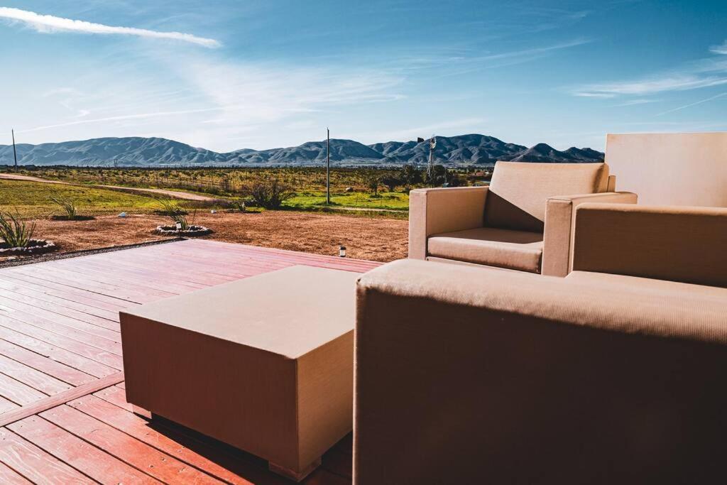 Cabana El Alamo Con Jacuzzi Βίλα Valle de Guadalupe Εξωτερικό φωτογραφία