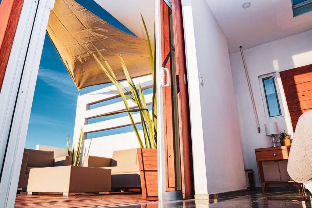 Cabana El Alamo Con Jacuzzi Βίλα Valle de Guadalupe Εξωτερικό φωτογραφία