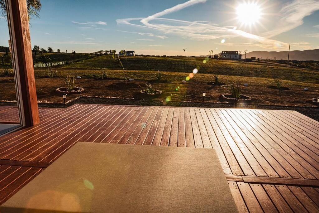Cabana El Alamo Con Jacuzzi Βίλα Valle de Guadalupe Εξωτερικό φωτογραφία