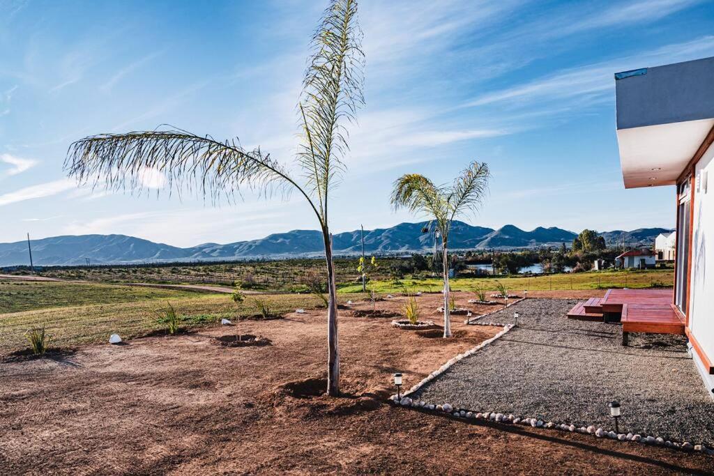 Cabana El Alamo Con Jacuzzi Βίλα Valle de Guadalupe Εξωτερικό φωτογραφία