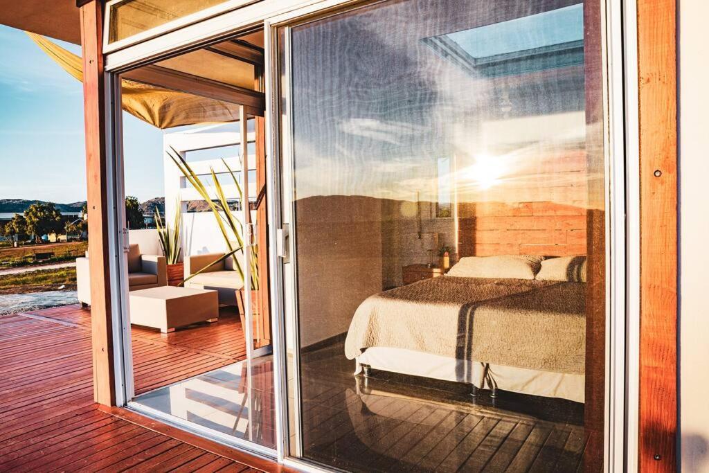 Cabana El Alamo Con Jacuzzi Βίλα Valle de Guadalupe Εξωτερικό φωτογραφία