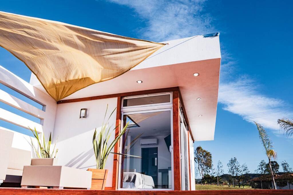 Cabana El Alamo Con Jacuzzi Βίλα Valle de Guadalupe Εξωτερικό φωτογραφία