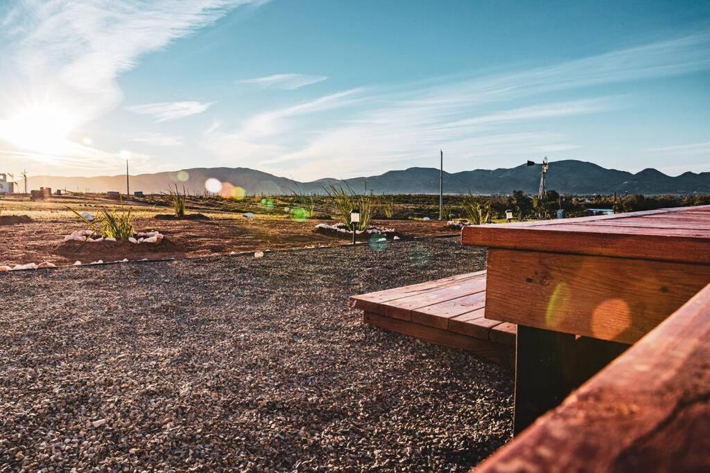 Cabana El Alamo Con Jacuzzi Βίλα Valle de Guadalupe Εξωτερικό φωτογραφία