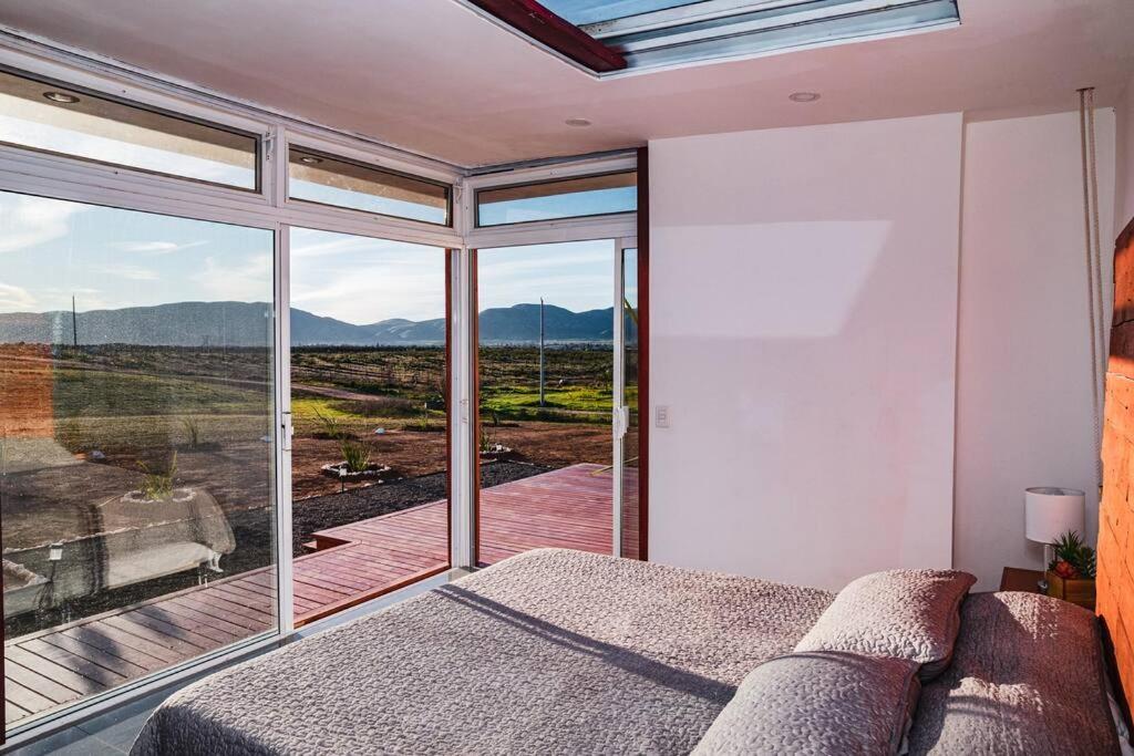 Cabana El Alamo Con Jacuzzi Βίλα Valle de Guadalupe Εξωτερικό φωτογραφία